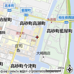 兵庫県高砂市高砂町東浜町周辺の地図