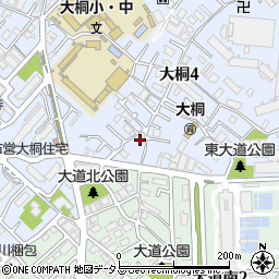 大鳳工業周辺の地図