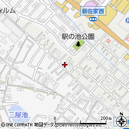 兵庫県加古川市平岡町新在家688-9周辺の地図