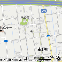 静岡県浜松市中央区市野町1956周辺の地図