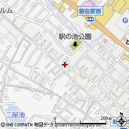 兵庫県加古川市平岡町新在家688周辺の地図