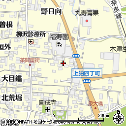 京都府木津川市山城町上狛東作り道14周辺の地図