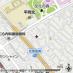 兵庫県加古川市平岡町新在家1478-10周辺の地図