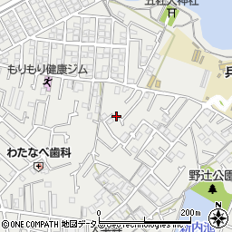 兵庫県加古川市平岡町新在家2157-8周辺の地図