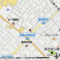 兵庫県加古川市平岡町新在家514-10周辺の地図