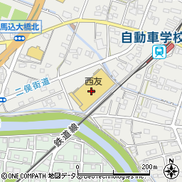 静岡県浜松市中央区有玉南町2321周辺の地図