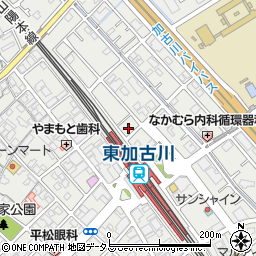 兵庫県加古川市平岡町新在家1128-11周辺の地図