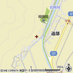 静岡県賀茂郡松崎町道部周辺の地図