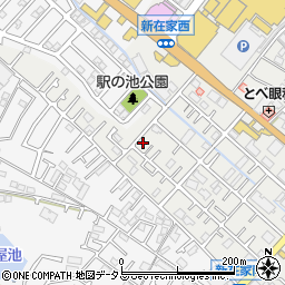 兵庫県加古川市平岡町新在家677-6周辺の地図