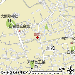 静岡県菊川市加茂829周辺の地図
