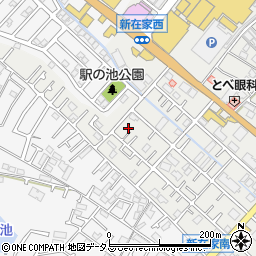 兵庫県加古川市平岡町新在家677-10周辺の地図