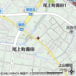 兵庫県加古川市尾上町養田504-1周辺の地図
