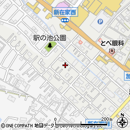 兵庫県加古川市平岡町新在家676周辺の地図