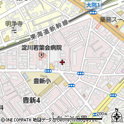 若竹温泉周辺の地図
