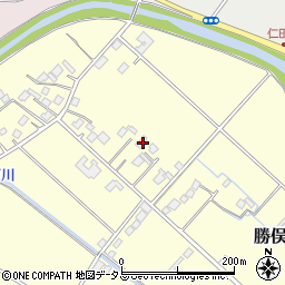 静岡県牧之原市勝俣348周辺の地図