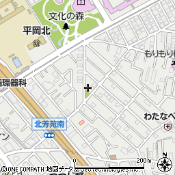 兵庫県加古川市平岡町新在家1745-307周辺の地図