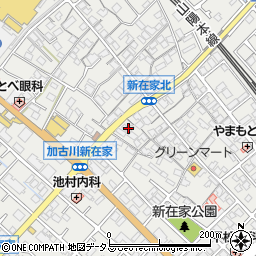 兵庫県加古川市平岡町新在家343周辺の地図
