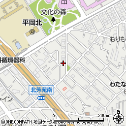兵庫県加古川市平岡町新在家1745-327周辺の地図