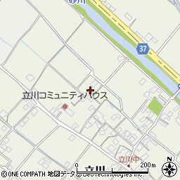 岡山県赤磐市立川636周辺の地図