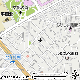 兵庫県加古川市平岡町新在家周辺の地図