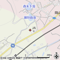 岡山県岡山市東区瀬戸町寺地317周辺の地図