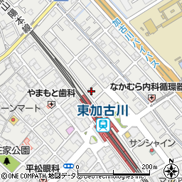 兵庫県加古川市平岡町新在家1127-14周辺の地図