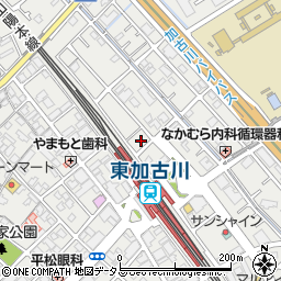 兵庫県加古川市平岡町新在家1128-10周辺の地図