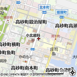 兵庫県高砂市高砂町北本町1179周辺の地図