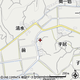 愛知県知多郡南知多町内海平居82周辺の地図