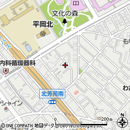 兵庫県加古川市平岡町新在家1483-8周辺の地図