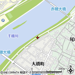 兵庫県赤穂市大橋町10周辺の地図