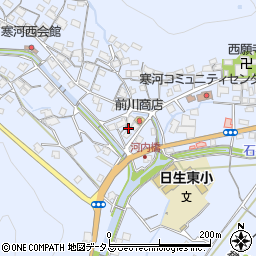 岡山県備前市日生町寒河3894周辺の地図