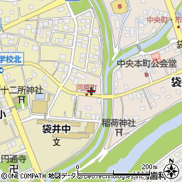 静岡県袋井市袋井82周辺の地図