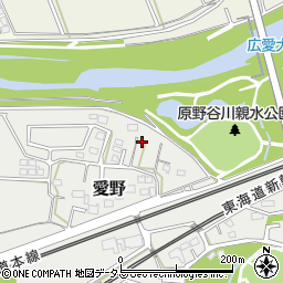 静岡県袋井市愛野2705周辺の地図