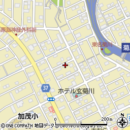静岡県菊川市加茂5291周辺の地図