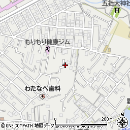 兵庫県加古川市平岡町新在家2187-10周辺の地図