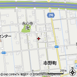 静岡県浜松市中央区市野町1892周辺の地図