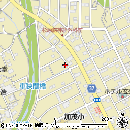 静岡県菊川市加茂5009周辺の地図