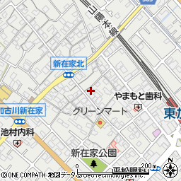 兵庫県加古川市平岡町新在家1064周辺の地図