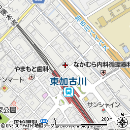 兵庫県加古川市平岡町新在家1128-8周辺の地図