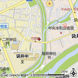 静岡県袋井市袋井79周辺の地図
