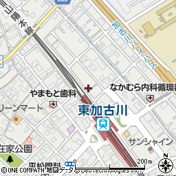 兵庫県加古川市平岡町新在家1127-13周辺の地図