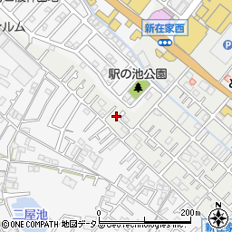 兵庫県加古川市平岡町新在家688-16周辺の地図
