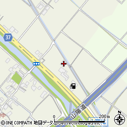 岡山県赤磐市立川1025-1周辺の地図