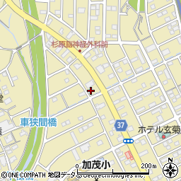 静岡県菊川市加茂4978周辺の地図