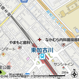 兵庫県加古川市平岡町新在家1127-5周辺の地図