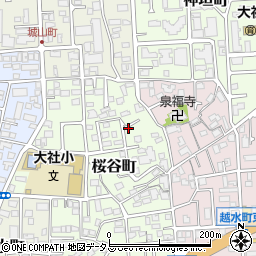 兵庫県西宮市桜谷町11周辺の地図