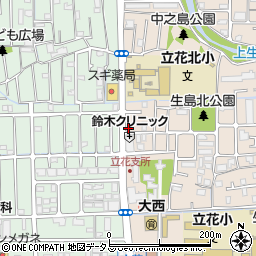 尼崎弘電社周辺の地図