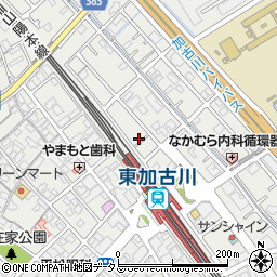 兵庫県加古川市平岡町新在家1127-11周辺の地図