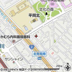 兵庫県加古川市平岡町新在家1480-18周辺の地図